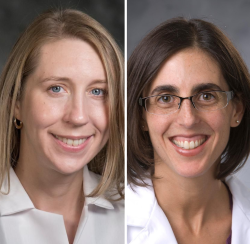 Headshot of Amanda Kimberg and Naomi Davis