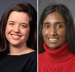 Headshot of Bryn Salter & Purnima Valdez