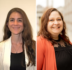 Headshot of Dr. Anne Harris & Kim Schlegel