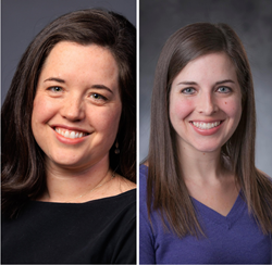 Headshots of Bryn Salter, MD & Jill Howard, PhD
